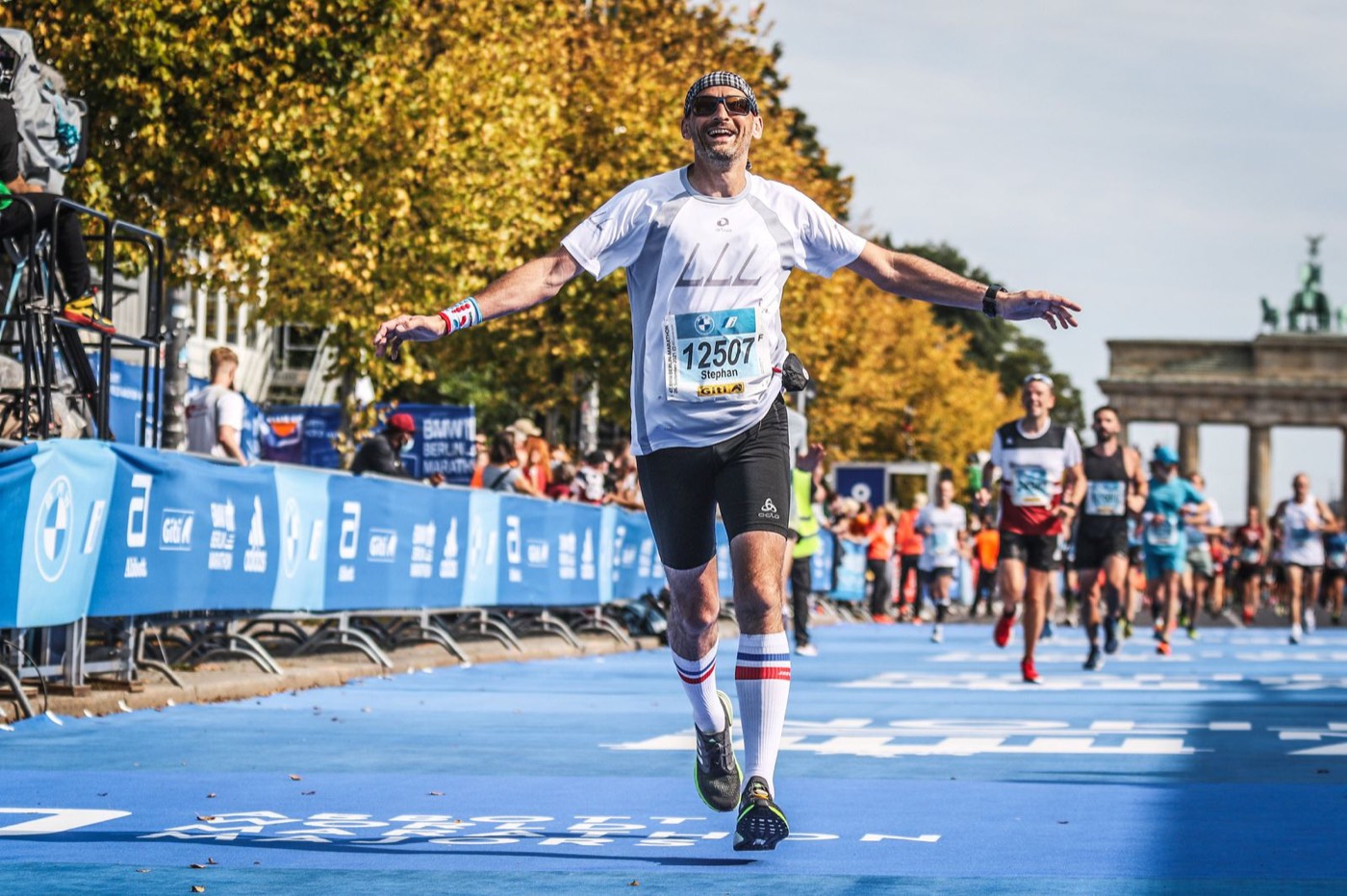 Stephan Göckler beim BMW Berlin Marathon 2021