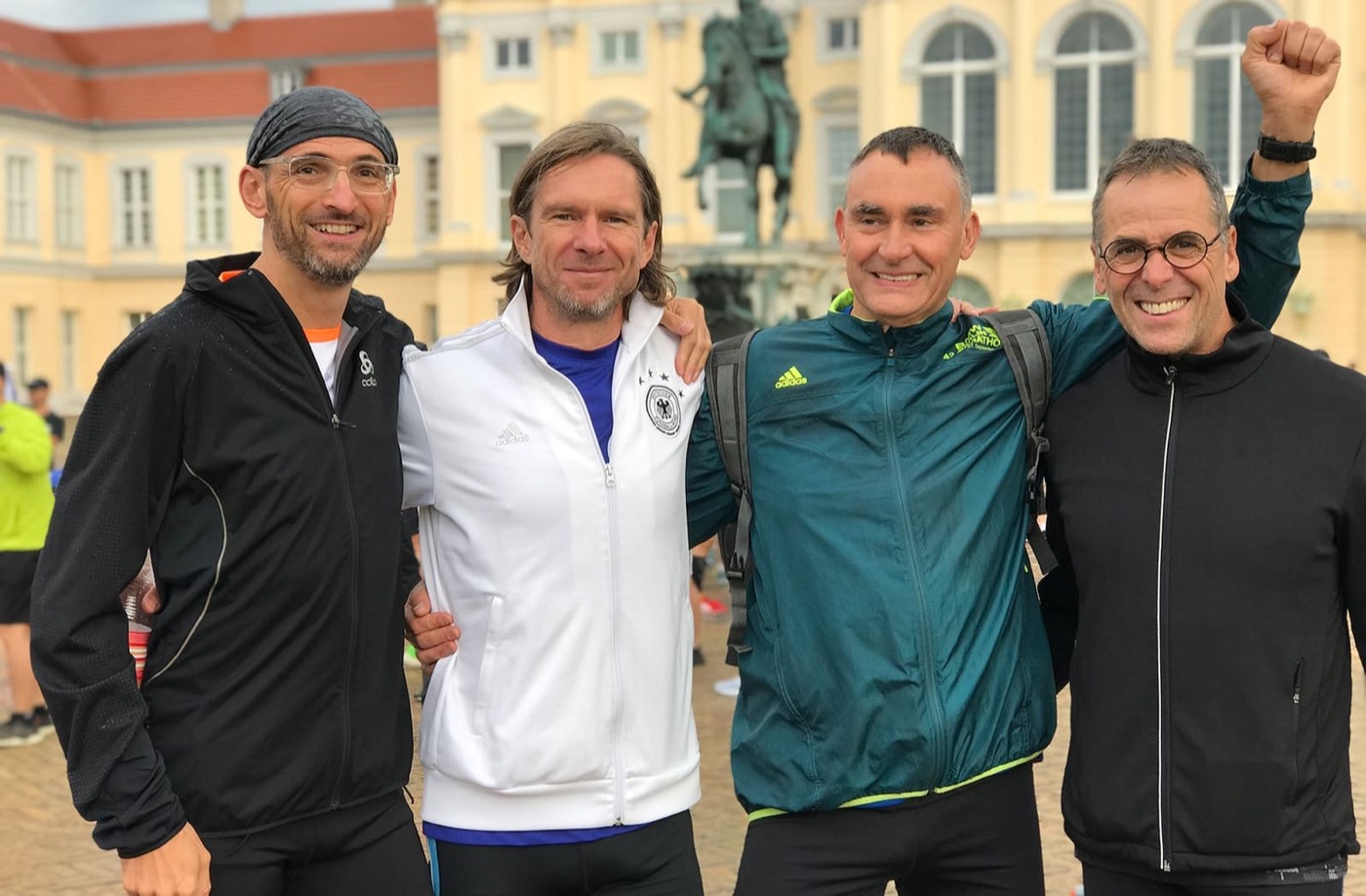 Frühstückslauf vor dem Berlin Marathon