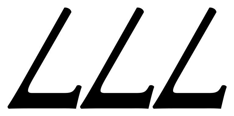 Zeichen, schwarz
